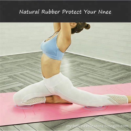 Good Water Absorption PU Natural Rubber Yoga Mat Manufacturer